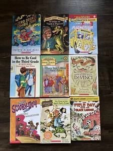 Scholastic Chapter Books for Kids lot of 9 paperback books - Picture 1 of 8