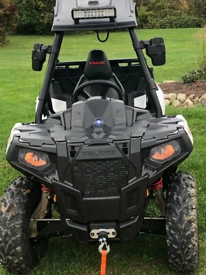 POLARIS ACE SCRAMBLER Reaper Eyes RukindCovers Head Light Cover's HECHO EN EE. UU. Foto 1 de 4