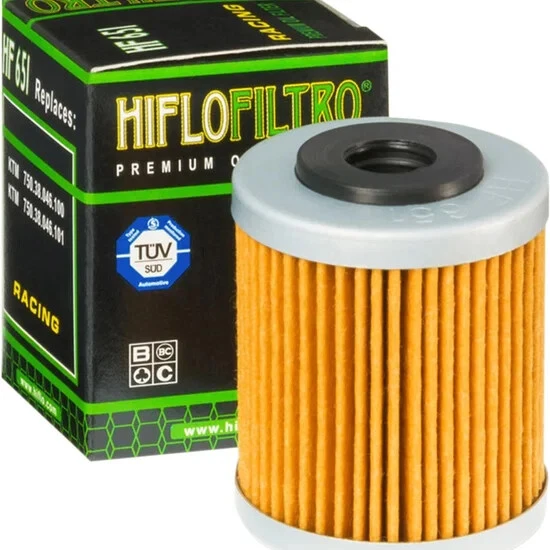 LOT DE 3 FILTRES HUILE HIFLOFILTRO HF651 KTM 690 DUKE ENDURO SUPERMOTO - Photo 1/1