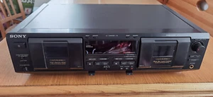 SONY Doppel Kassettendeck TC-WE 435 voll funktionsfähig (neue Riemen) - Bild 1 von 5