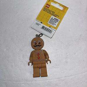 LEGO Lebkuchenmann Minifigur - LED Licht Schlüsselanhänger (LGL-KE182H) ***NEU*** - Bild 1 von 11