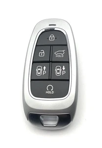 AML 6 button key fob case for Kia Hyundai Tucson Sonata Fe smart remote key - Picture 1 of 4