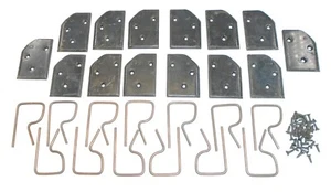 Antiguo LOTE DE HERRAJES DE CAJONES Globe Wernicke original para archivador de roble mp - Imagen 1 de 12