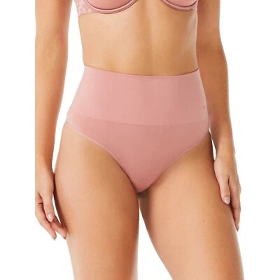 Sofia Vergara Intimates Pink Seamless Thong  Panty Size XS X-Small Brand NEW - Image 1 of 3