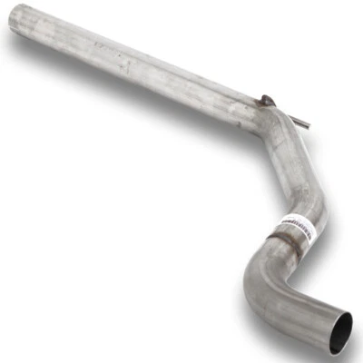 Fox Acciaio Tubo di Ricambio Silenziatore Opel Corsa D OPC 1.6l Tubo Ø 63.5mm - Immagine 1 di 4