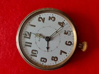 montre ancienne de voiture à sonnerie de 1920 19305 ( Mylan 8Days)  - Photo 1/3