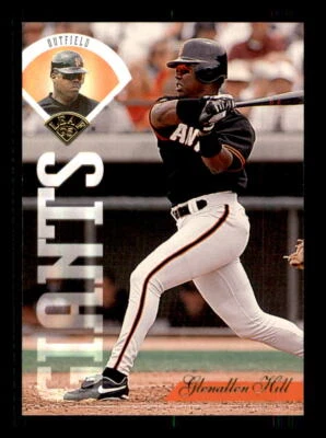 1995 BASEBALL 1995 Leaf Glenallen Hill San Francisco Giants #375 1 - Image 1 of 2