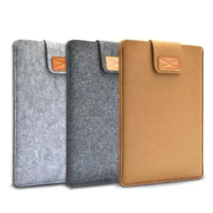 Laptop Sleeve Case for Xiaomi HP Dell Lenovo 11/13/15 inch Wool Felt Cover Bag - Picture 1 of 14