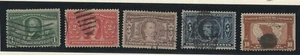 USA 1904 USED (5) STAMPS LOUISIANA PURCHASE EXPOSITION - Picture 1 of 1