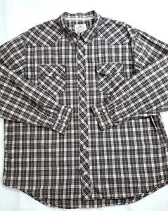 Route Sixty Six 66 Men's Size 2X Shirt  Pearl Snap Western Long Sleeve Cotton - Picture 1 of 9