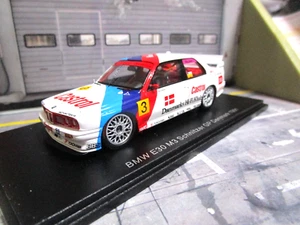 BMW M3 E30 Serie 3 DRM DTM Schnitzer GP Danimarca 1991 #3 Nissen S2821 Spark 1:43 - Foto 1 di 4