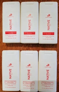 Lote de 6 botellas de champú y acondicionador Native Candy Cane de prueba 3 oz cada temporada - Imagen 1 de 8