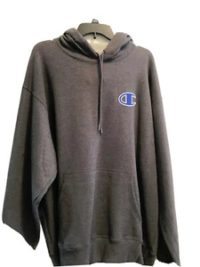 NUEVO CON ETIQUETAS CHAMPION GRIS SUDADERA CON CAPUCHA 2XL XXL - Imagen 1 de 8