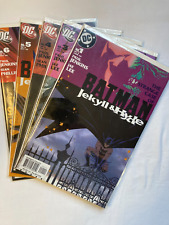 BATMAN: Jekyll & Hyde series #1, #3-6 of 6 (incomplete); LOT of 5; All NM/unread