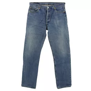 #8374 LEVIS Jeans Hose 501 alter Schnitt ohne Stretch blue blau 36/36 - Picture 1 of 2
