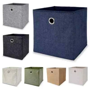 Collapsible Storage Cubes Box Foldable Organiser Bin Box for Books Toys Clothes - Picture 1 of 47