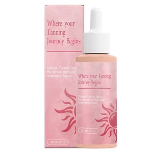 Sunless Tanning Drops Tanning Drops For Dark Fake Tan 60ml Sunless Tanning Drops - Foto 1 di 12