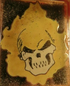 Prendedor grande vintage Marvel 1991 Planet Studios Ghost Rider ¡Raro! - Imagen 1 de 12
