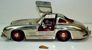 Märklin, coche de carreras niquelado, 300SL 1952, movimiento, sin llave, 1993, - Imagen 1 de 4