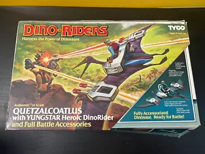 Quetzalcoatlus 1987 Modellino Dino Riders Tyco Toys in scatola incompleta - Foto 1 di 7