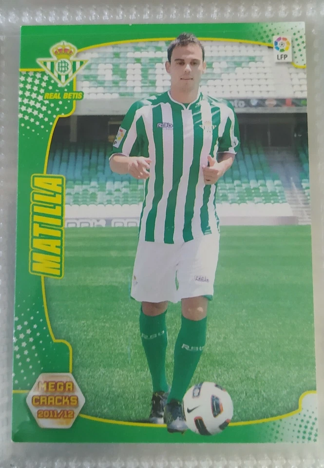 Mantilla Megacracks 2011 2012 11-12 Fichaje 438 Betis - Imagen 1 de 1