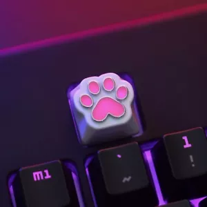 Cute Cat Claws keycaps Zinc Alloy Keycap For Cherry MX Mechanical Keyboard - Picture 1 of 7