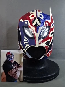 Wrestling Match Maske Ultimo Guerrero Angel Aztec #090918 - Bild 1 von 14