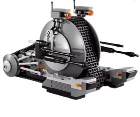 Star Wars Tank Droid Lego Replica #75015 no minifigures (paper instructions)