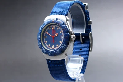 *Exc+5* Reloj TAG Heuer Formula 1 Professional 370.513 azul 35 mm Qz para hombre JAPÓN Foto 1 de 4
