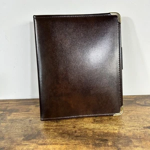 Vintage productivity plus 7" x 9" Agenda Day Planner Organizer Gold 3 Ring USA - Picture 1 of 18