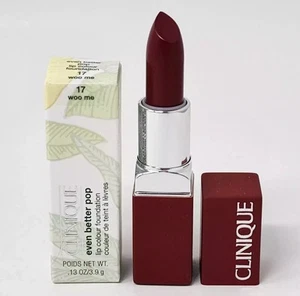Clinique Even Better Pop Lip Colour Foundation 17 WOO ME 3.9 g NIB - Picture 1 of 5