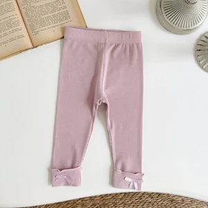 New Autumn Casual Newborn Baby Pants Toddler Solid Color Leggings Toddler Girls - Picture 1 of 59