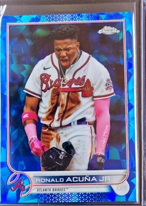 Ronald Acuña Jr. 2022 Topps Chrome Sapphire #200 Atlanta Braves OF - Bild 1 von 2