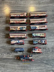 Hawthorne Village Bachmann On30 SPIRIT OF AMERICA EXPRESS 13pcs Trains Loco - Picture 1 of 18