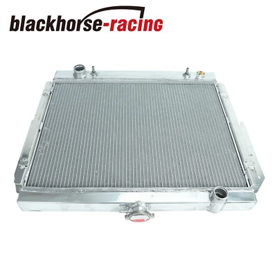 For 1979-1993 Dodge Ram D150 D250 D350 W150 W250 5.9L V8 3 Row Aluminum Radiator - Image 1 of 4
