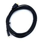 10 Fuß HDMI Kabel Kabel für Sony HDR-PJ810 HDR-PJ820 SLT-A58 NEX-3N ALPHA A9