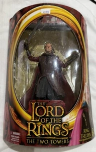 LOTR Two Towers King Theoden Armor Sword Attack Action Figure Toybiz 2002 NOS - Picture 1 of 4