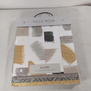 Villa Nova Huari Fabric Sample Book 44 Samples 8 Designs Arts Crafts - Picture 1 of 24