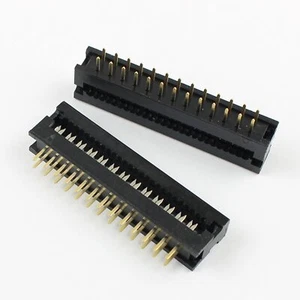 2Pcs 2.54mm Pitch 2x13 Pin 26 Pin Male Header FD IDC Cable Transition Connector - Bild 1 von 7