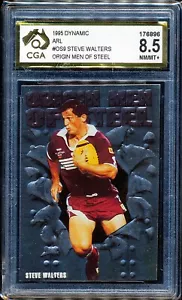 1995 NRL Dynamic Series 2 Origin Men of Steel #OS9 Steve Walters CGA 8.5 - Picture 1 of 3