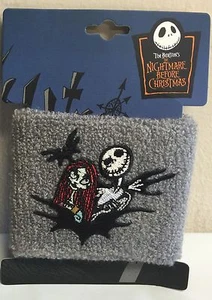 Nightmare Before Christmas Wristband With Sally and Jack Skellington Sweatband - Picture 1 of 1