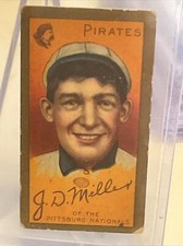 1911 T205 Piedmont Gold Border Pirates John D. Miller