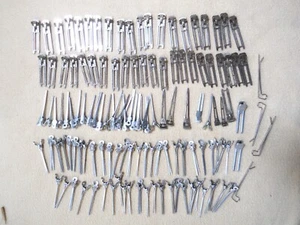 132 Vintage Metal Aluminum Hair Clips/Lady Ellen/EZ/Lady Mervin/ Fast Clip/ITALY - Picture 1 of 4