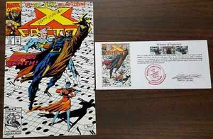 X-Factor (1986) #79 SIGNED by Kevin Nowlan with Notarized Witness of Signature - Picture 1 of 5