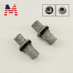 2PC Fit For Honda Accord 33305-S5A-003 Headlamp Side Marker Light Bulb Socket - Picture 1 of 8