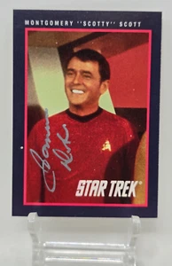 James Doohan (Scotty) Star Trek AUTOGRAPH Card Signed - Picture 1 of 3