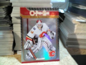 2009-10 O-PEE-CHEE RAINBOW VERSION # 367- MIKKA KIPRUSOFF- FLAMES- MINT