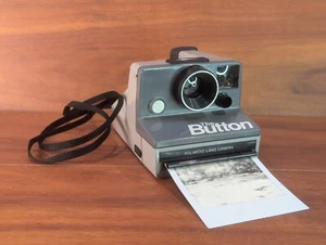 Vintage Polaroid The Button SX-70 OneStep Sofortbildkamera FILM GETESTET! Sehr guter Zustand! - Bild 1 von 24