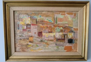 Jan Ekiert (1909-1993) Polish/French Impressionist Cityscape Oil Painting - Picture 1 of 7