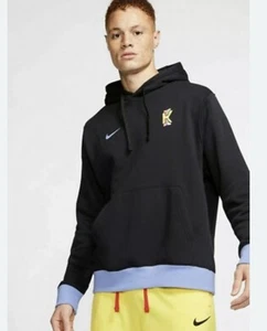 Kyrie Irving Nike Hoodie Mens Black Spongebob Basketball Sweatshirt XL BNWT Rare - Picture 1 of 9